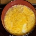 卵とコーンのスープ